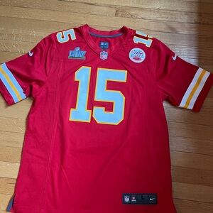 Nike Red Chiefs Jersey Number 15 Superbowl LIV NWOT